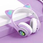 هدفون بلوتوثی مدل گربه ای MZ-023